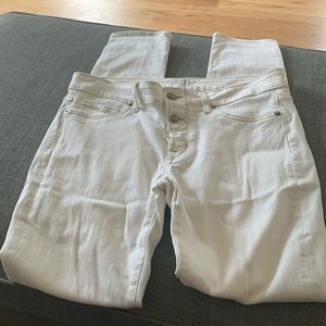 Rich & Skinny cream colored skinny jeans